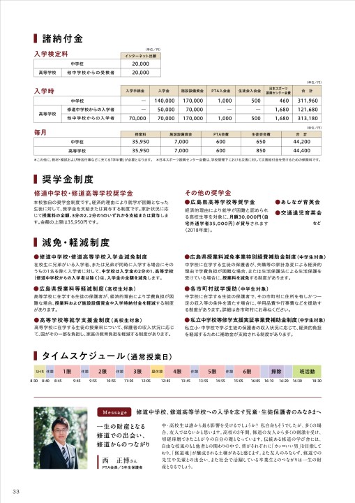 修道学園 学校案内19