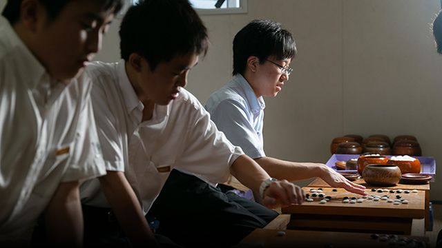 囲碁班　班活動の様子